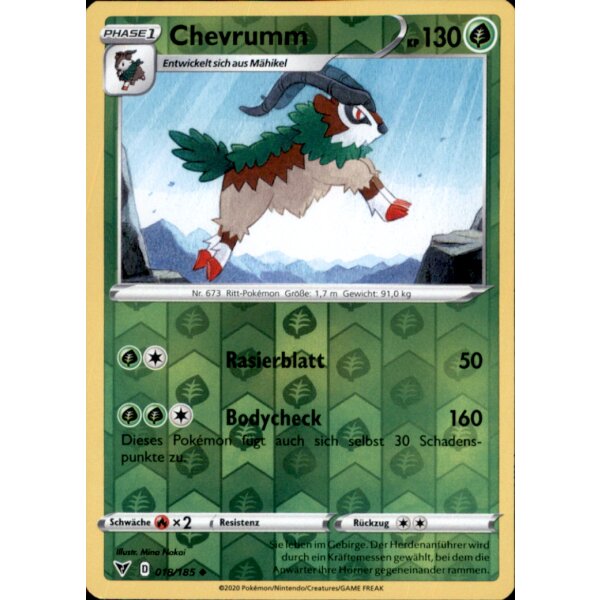 018/185 - Chevrumm - Reverse Holo