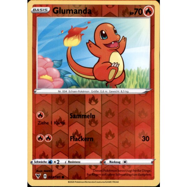 023/185 - Glumanda - Reverse Holo