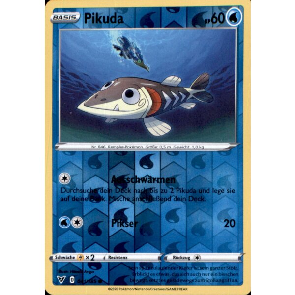 041/185 - Pikuda - Reverse Holo