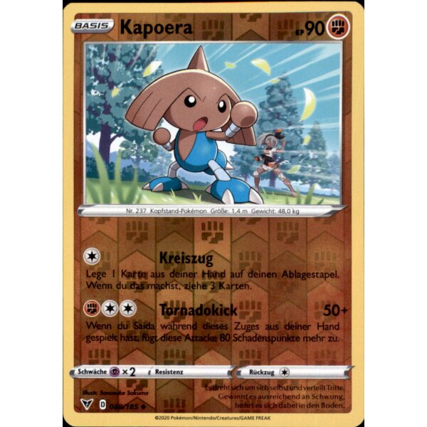 088/185 - Kapoera - Reverse Holo