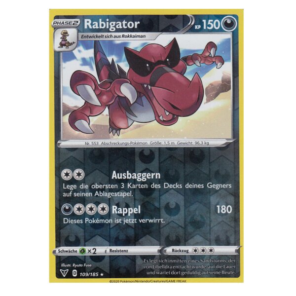 109/185 - Rabigator - Reverse Holo