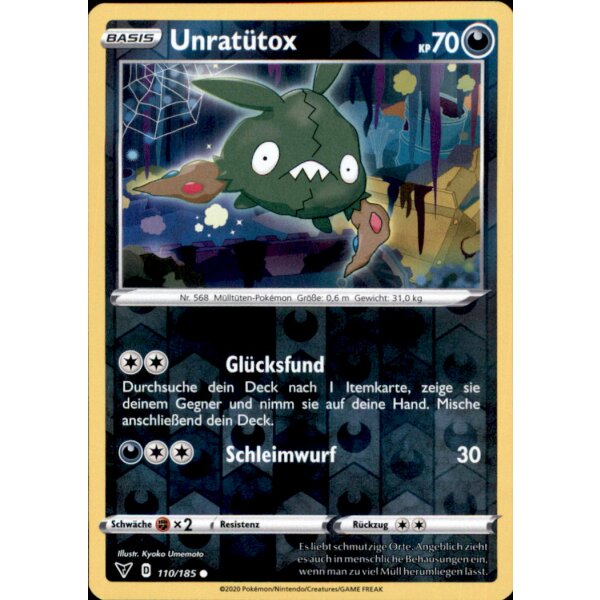 110/185 - Unratütox - Reverse Holo