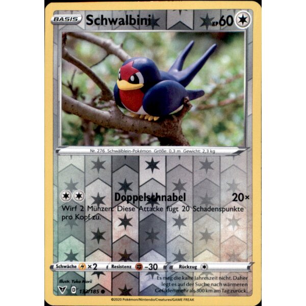 133/185 - Schwalbini - Reverse Holo