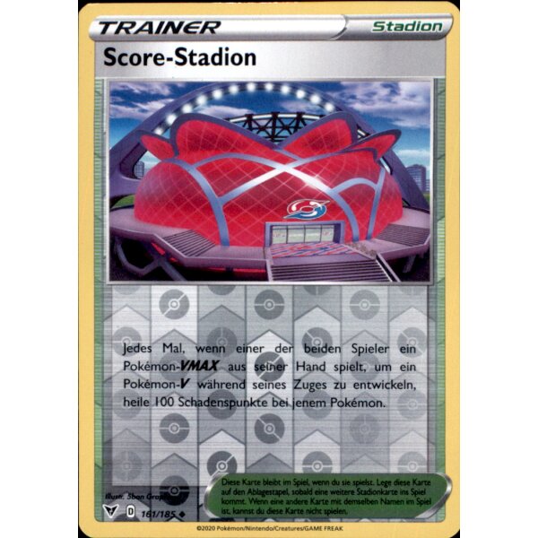 161/185 - Score-Stadion  - Reverse Holo