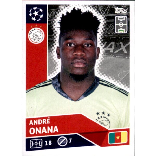 Sticker AJA3 - Andre Onana - Ajax Amsterdam