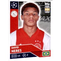 Sticker AJA16 - David Neres - Ajax Amsterdam