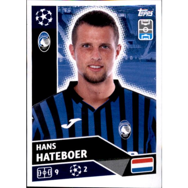 Sticker ATA7 - Hans Hateboer - Atalanta BC