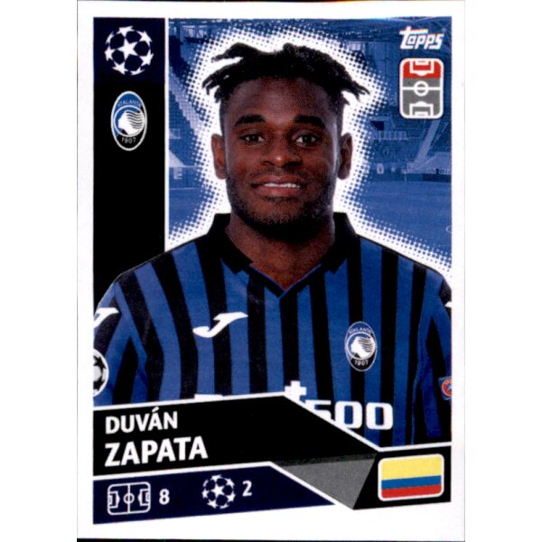 Sticker ATA17 - Duvan Zapata - Atalanta BC