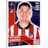 Sticker ATM6 - Jose Maria Gimenez - Atletico Madrid