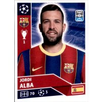 Sticker BAR7 - Jordi Alba - FC Barcelona