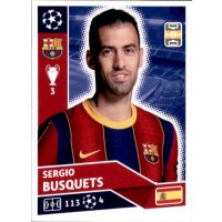 Sticker BAR9 - Sergio Busquets - FC Barcelona