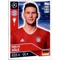 Sticker BAY8 - Niklas Süle - FC Bayern München