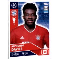 Sticker BAY10 - Alphonso Davies - FC Bayern München