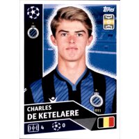 Sticker BRU12 - Charles De Ketelaere - Club Brugge KV