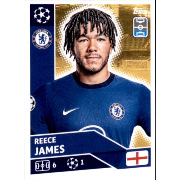 Sticker CHE8 - Reece James - Chelsea London