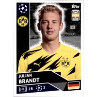 Sticker DOR15 - Julian Brandt - Borussia Dortmund