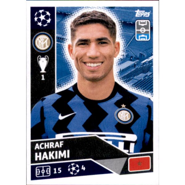 Sticker INT6 - Achraf Hakimi - Inter Mailand