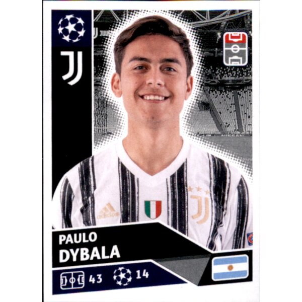 Sticker JUV17 - Paulo Dybala - Juventus Turin