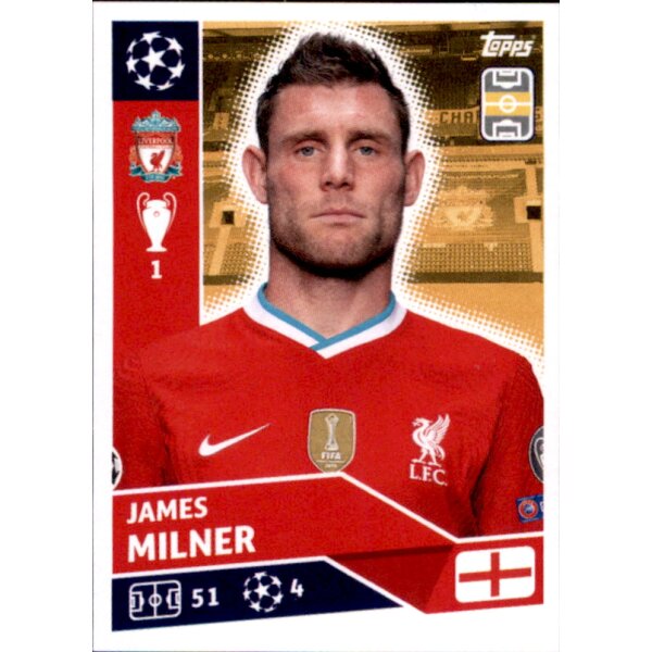 Sticker LIV11 - James Milner - FC Liverpool