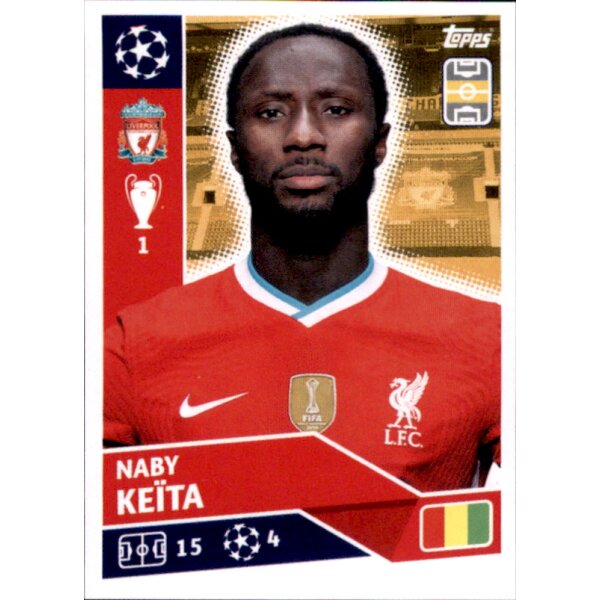 Sticker LIV13 - Naby Keïta - FC Liverpool