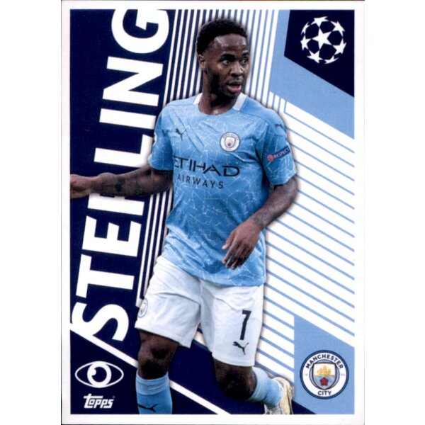 Sticker MCI2 - Raheem Sterling - One To Watch - Manchester City