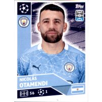 Sticker MCI5 - Nicolas Otamendi - Manchester City