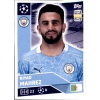 Sticker MCI13 - Riyad Mahrez - Manchester City