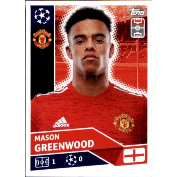 Sticker MUN18 - Mason Greenwood - Manchester United