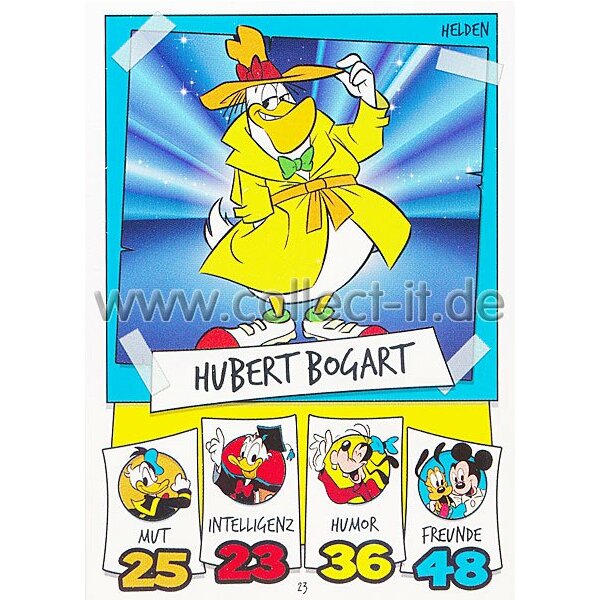 DS-023 - Hubert Bogart - Topps Disney Duck Stars