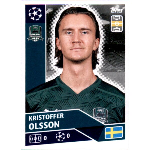 Sticker POF12 - Kristoffer Olsson - FC Krasnodar