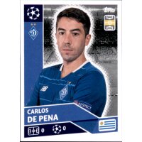 Sticker POF28 - Carlos De Pena - Dynamo Kiew