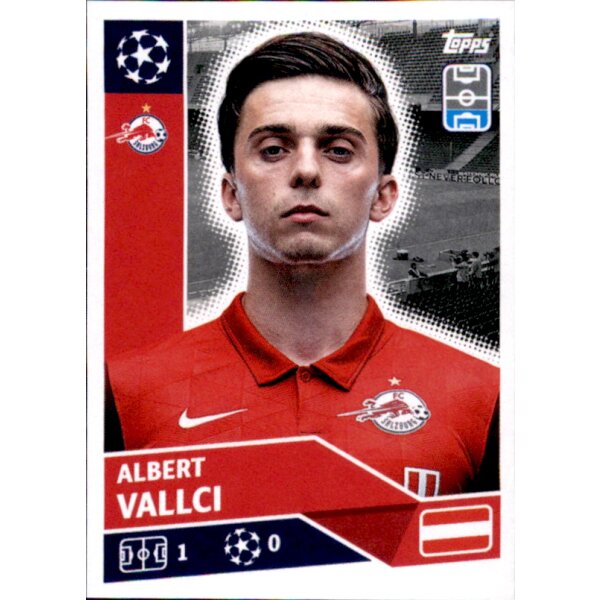 Sticker POF38 - Albert Vallci - FC Salzburg