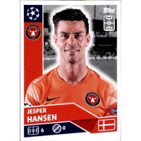 Sticker POF50 - Jesper Hansen - FC Midtjylland