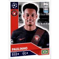 Sticker POF53 - Paulinho - FC Midtjylland