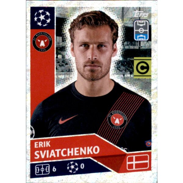 Sticker POF54 - Erik Sviatchenko - FC Midtjylland