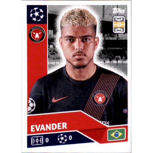 Sticker POF57 - Evander - FC Midtjylland