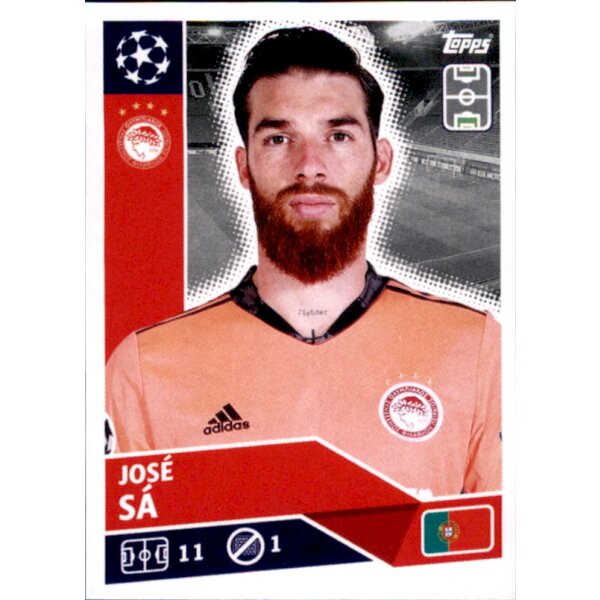 Sticker POF66 - Jose Sa - Olympiakos Piräus