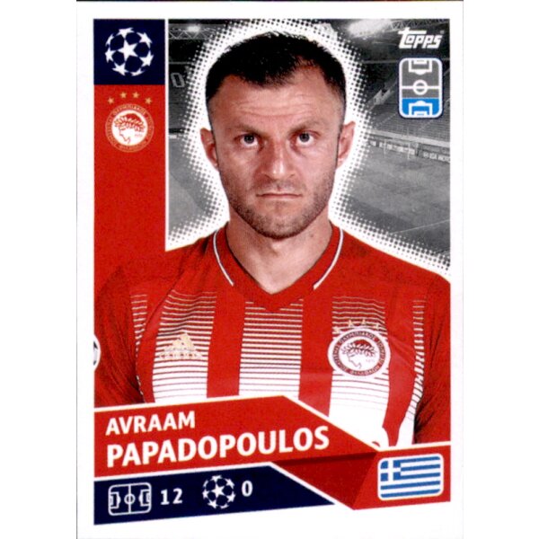 Sticker POF69 - Avraam Papadopoulos - Olympiakos Piräus