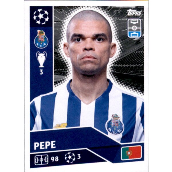 Sticker POR4 - Pepe - FC Porto