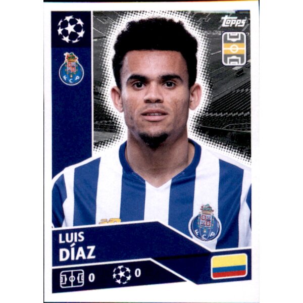 Sticker POR14 - Luis Diaz - FC Porto