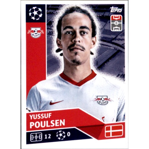 Sticker RBL18 - Yussuf Poulsen - RB Leipzig