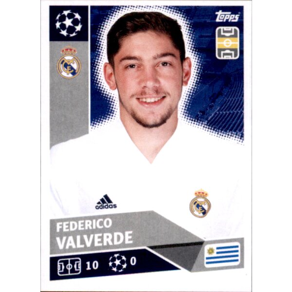 Sticker RMA10 - Federico Valverde - Real Madrid