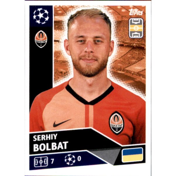 Sticker SHK8 - Serhiy Bolbat - FC Shakhtar Donetsk