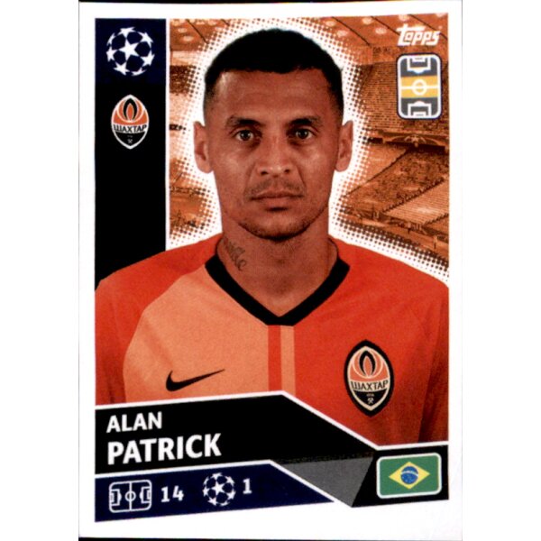 Sticker SHK10 - Alan Patrick - FC Shakhtar Donetsk