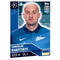 Sticker ZSP6 - Yaroslav Rakitskyi - FC Zenit St. Petersburg