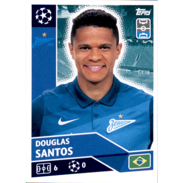 Sticker ZSP7 - Douglas Santos - FC Zenit St. Petersburg