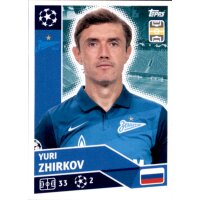 Sticker ZSP10 - Yuri Zhirkov - FC Zenit St. Petersburg