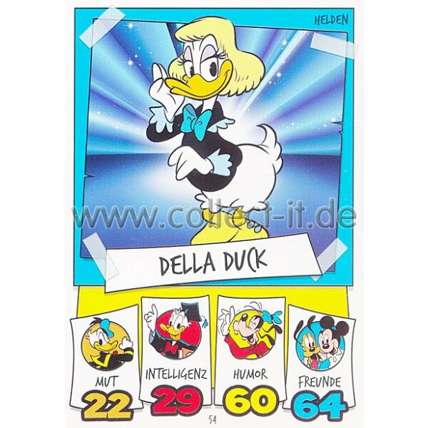 DS-054 - Della Duck - Topps Disney Duck Stars