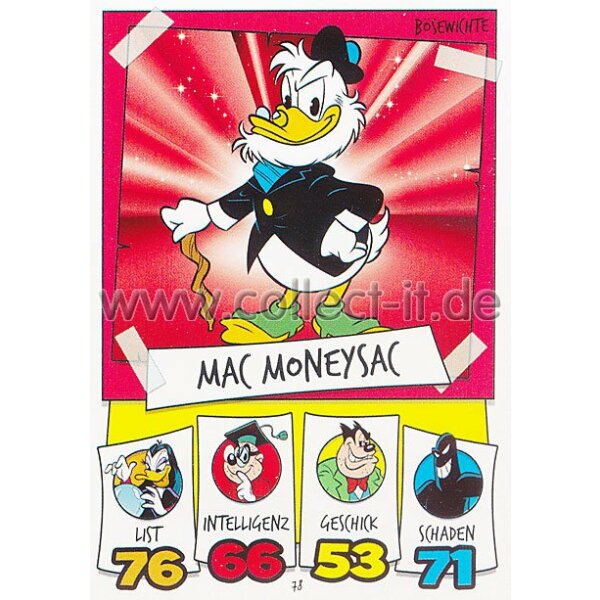 DS-078 - Mac Moneysac - Topps Disney Duck Stars