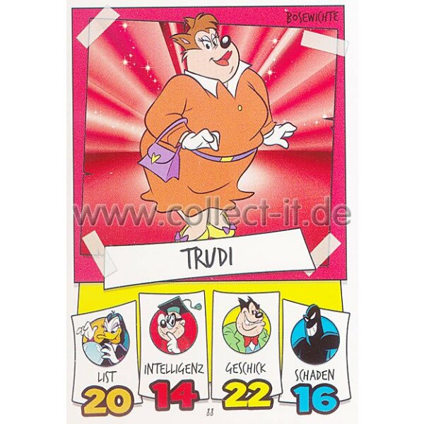 DS-088 - Trudi - Topps Disney Duck Stars